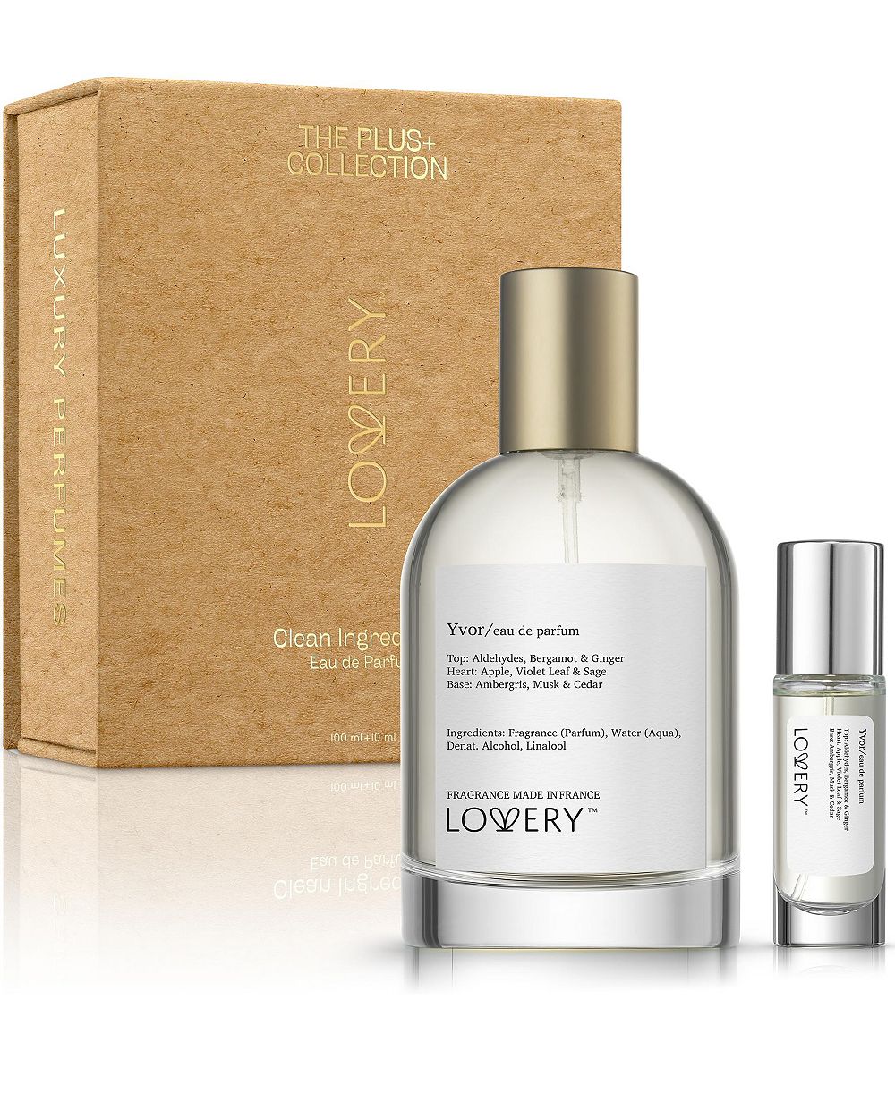 LoveryPlus Yvor Eau de Parfum 2pc Gift Set Мужской парфюмированный набор с миниатюрой 10ml