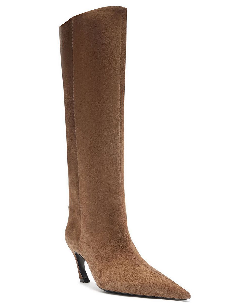 Schutz Women's Lexi Mid Pull-On Dress Boots