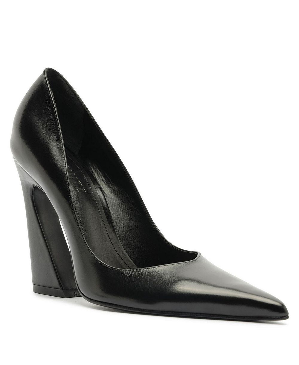 Schutz Women's Lexi Block Pointed Toe Pumps