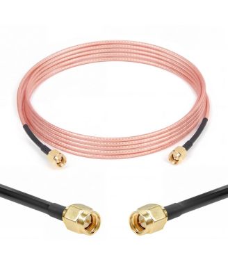 Lofree RG316 Low-Loss Flexible Coaxial Antenna Extension Cable for WiFi Routers/GPS/SDR