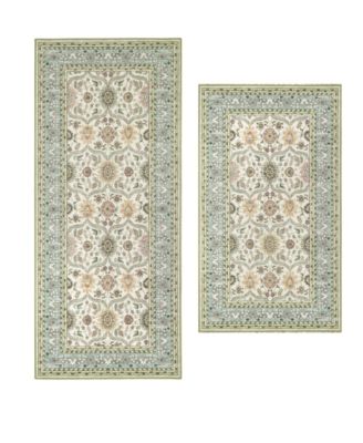 Laura Ashley Lambrook Floral 2-Piece Rug Set