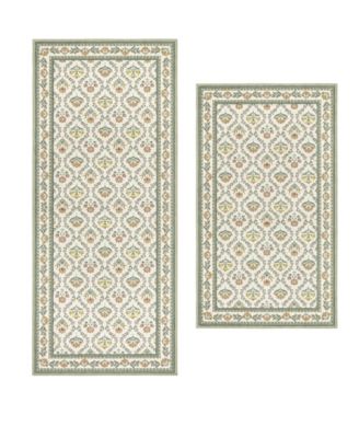 Laura Ashley Barrington Floral 2-Piece Rug Set