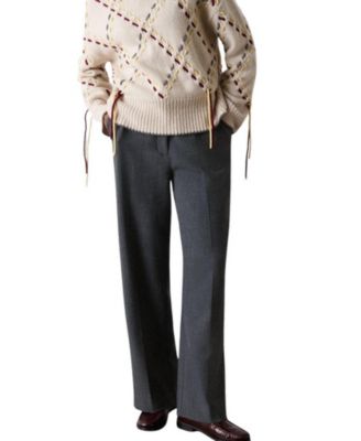 Whistles Women's High-Rise Straight-Leg Trouser