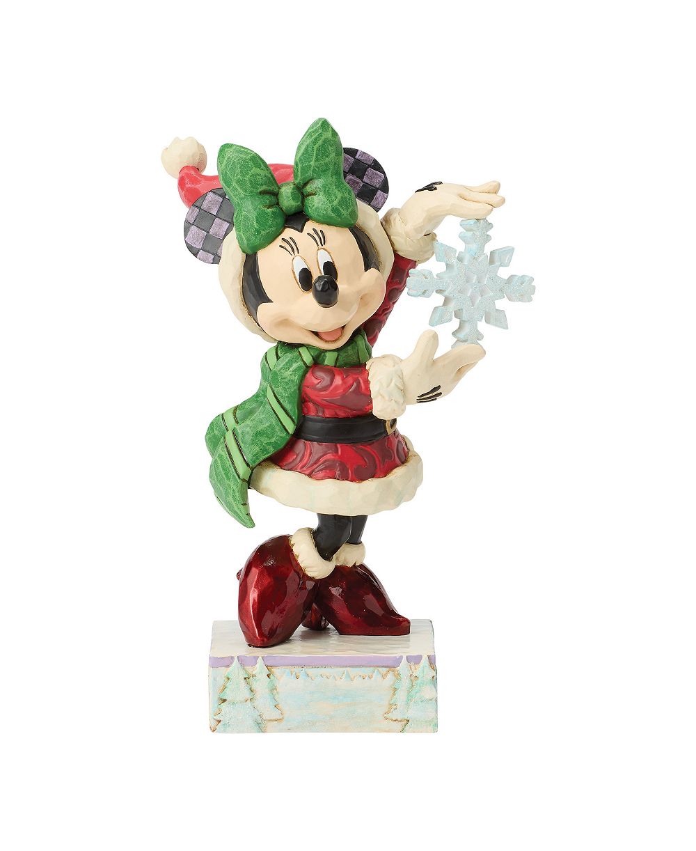 Фигурка Jim Shore Disney Traditions Minnie with Snowflake