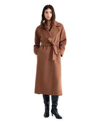Phase Eight Women's Darcy Double-Face Belted Wrap Coat