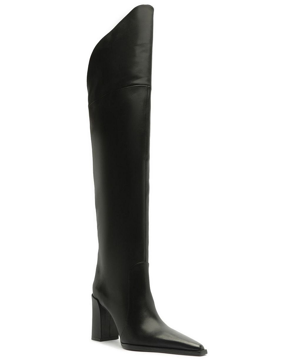 Schutz Women's Raffaela Over-The-Knee Block Heel Boots