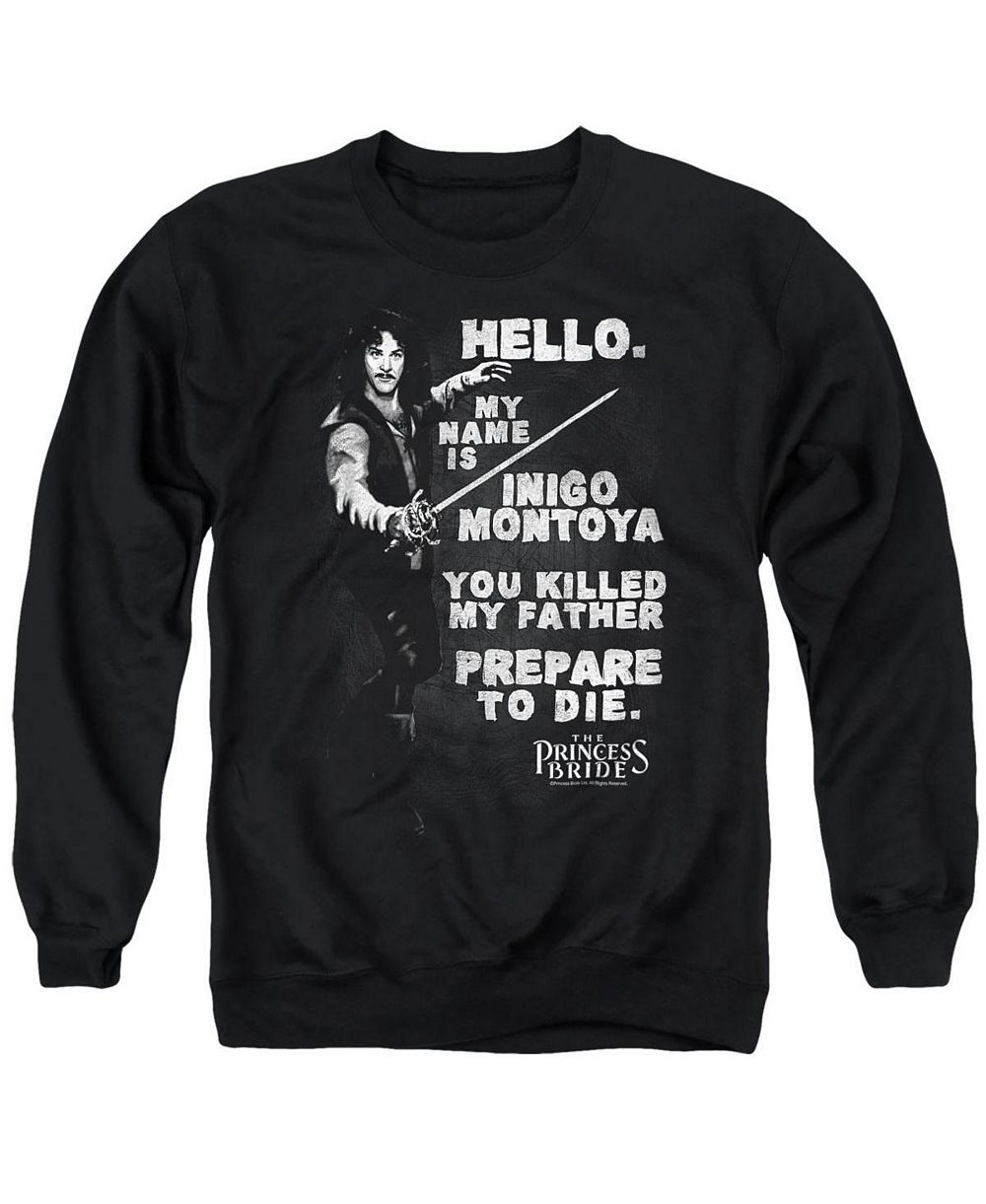 Princess Bride мужская толстовка с круглым вырезом Hello Again