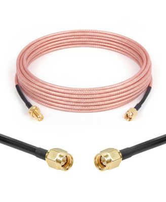 Lofree 50 Ohm RG316 Flexible Coaxial Antenna Extension Cable Compatible with SMA Devices