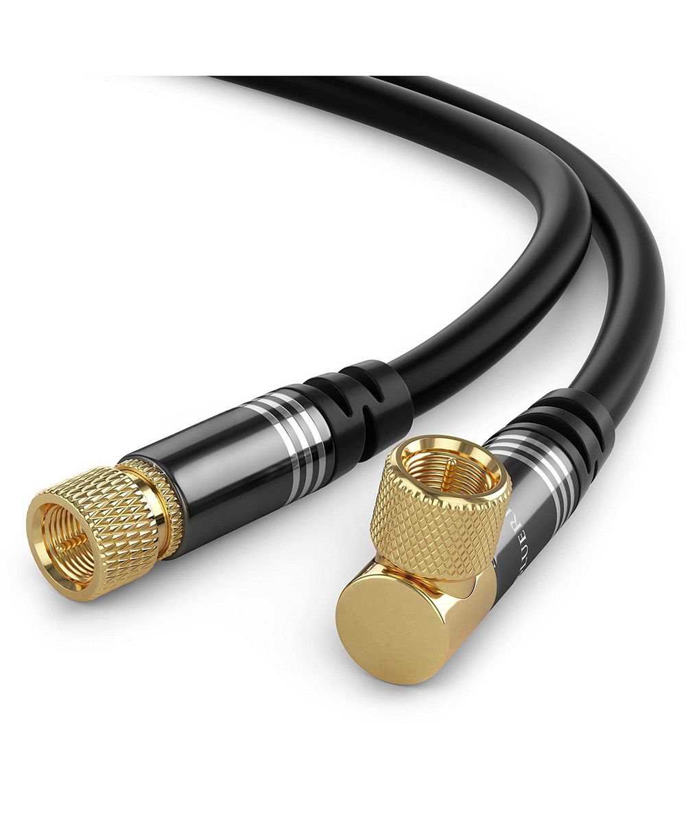 Lofree Тройной экранированный коаксиальный кабель RG6, импеданс 75 Ом