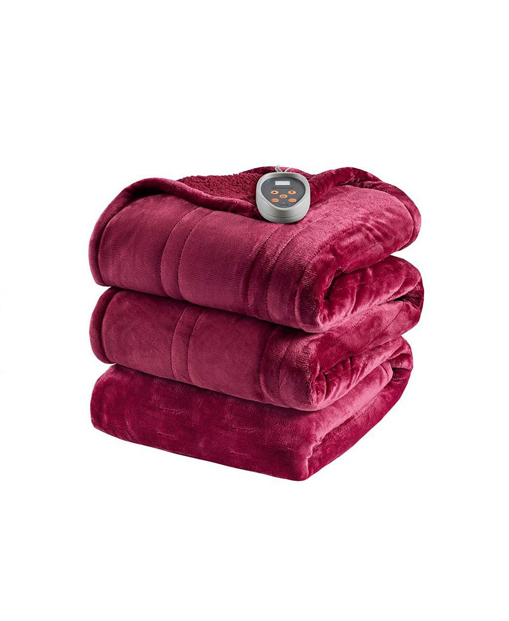 Beautyrest Heated Microlight to Berber Blanket