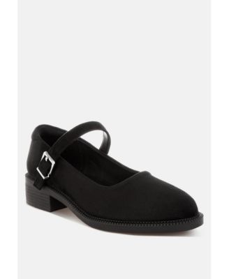 London Rag Women's Stivah Block Heel Mary Janes