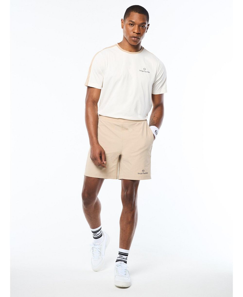 Sergio Tacchini Мужской Tore Active регулярная посадка шорты на шнурке, 18" длина шва