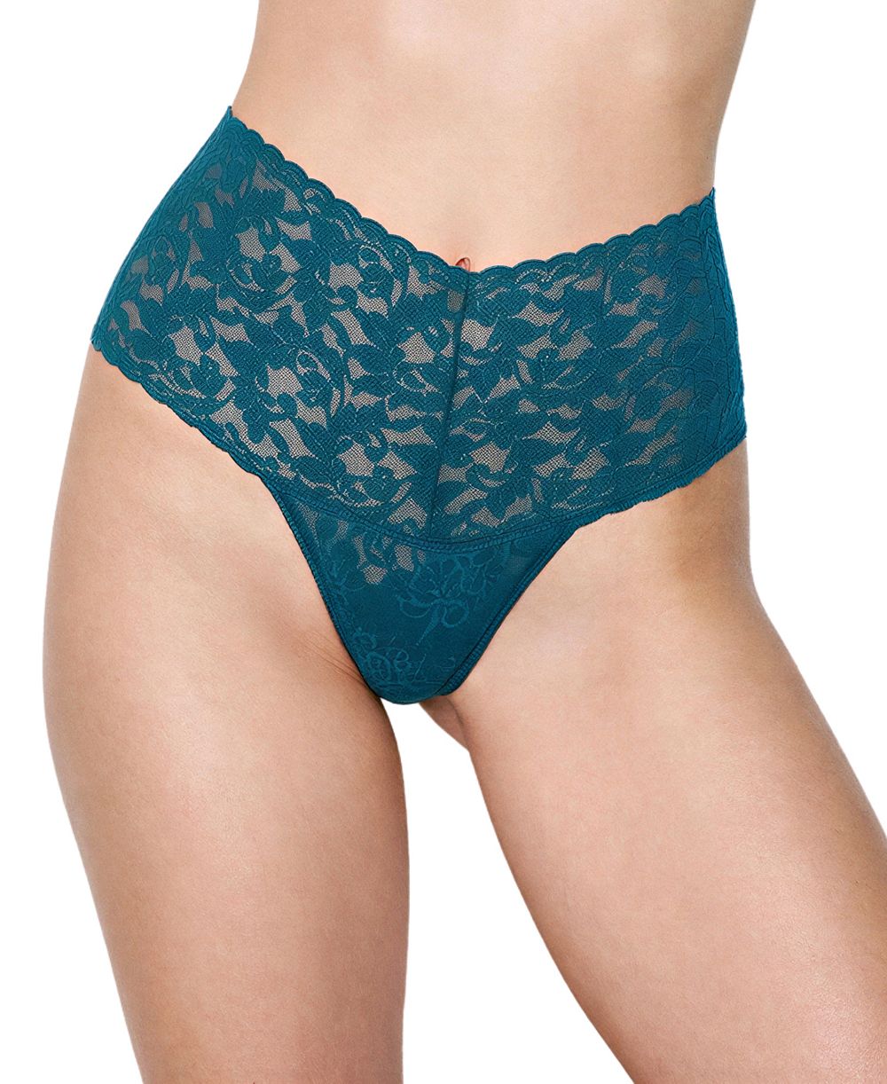 Hanky Panky Высокие стринги с кружевом Retro