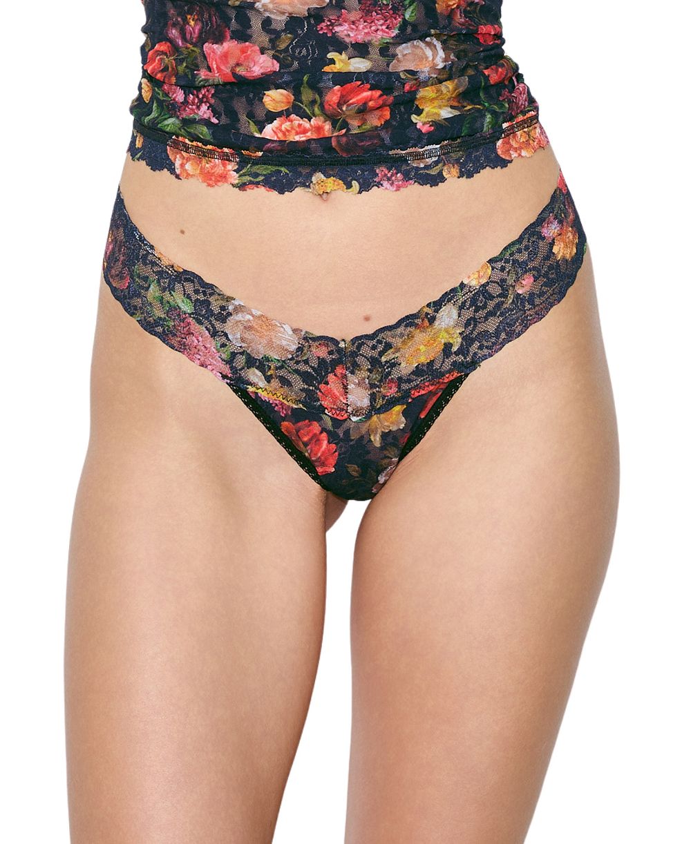 Hanky Panky стринги Signature Lace® с низкой посадкой и кружевом