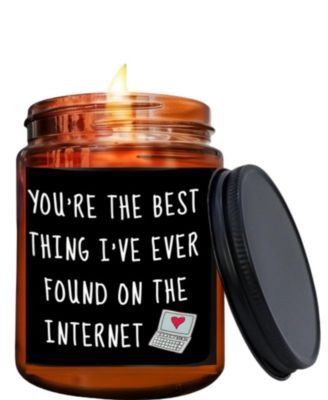 Lovery You're The Best" Lavender Scented Soy Wax Candle, 10oz