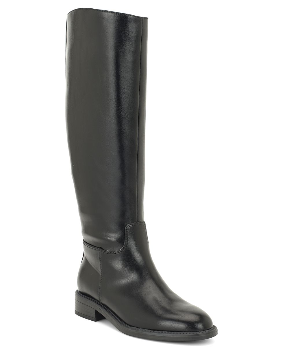 Nine West Women's Minesa Tall Wide Calf Riding Boots