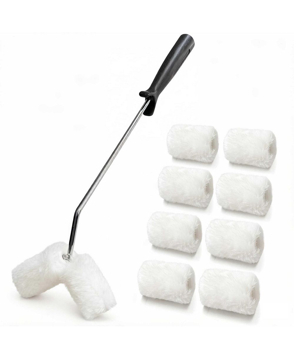 XDOVET Small Doublet Roller Brush Kit for Balusters Fences Pipes