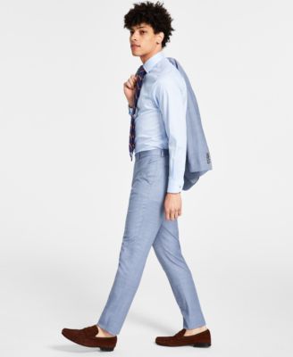 Calvin Klein мужские брюки костюмные Extra Slim из шерстяной смеси