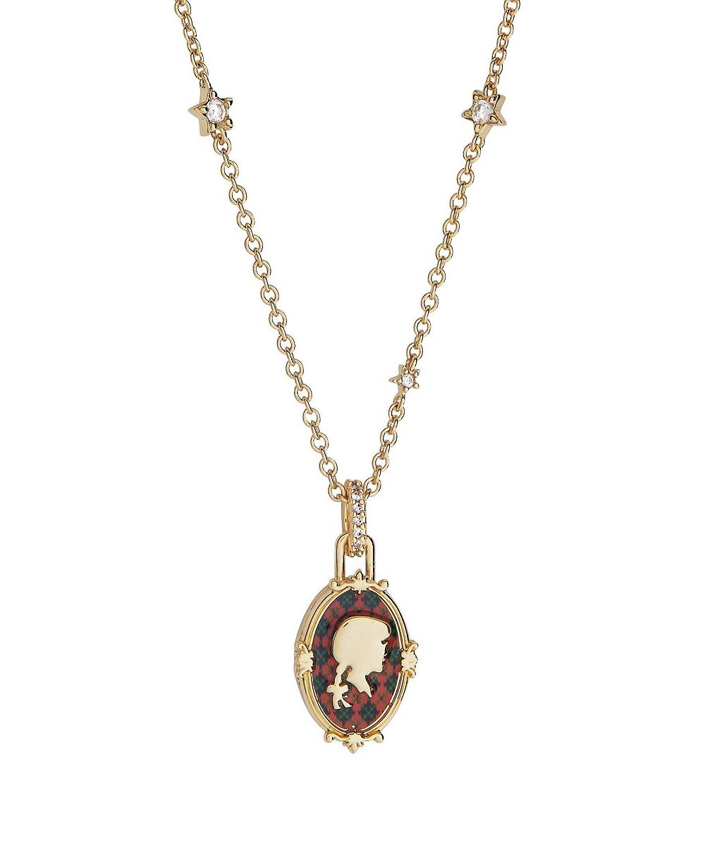 Alex and Ani ожерелье с кулоном-медальоном 'Lovable' в стиле American Girl Molly