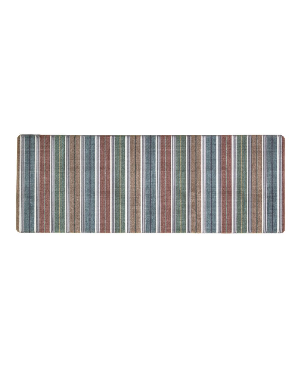 Eddie Bauer винтажный нескользящий кухонный коврик с полосками, 17,5" x 48"