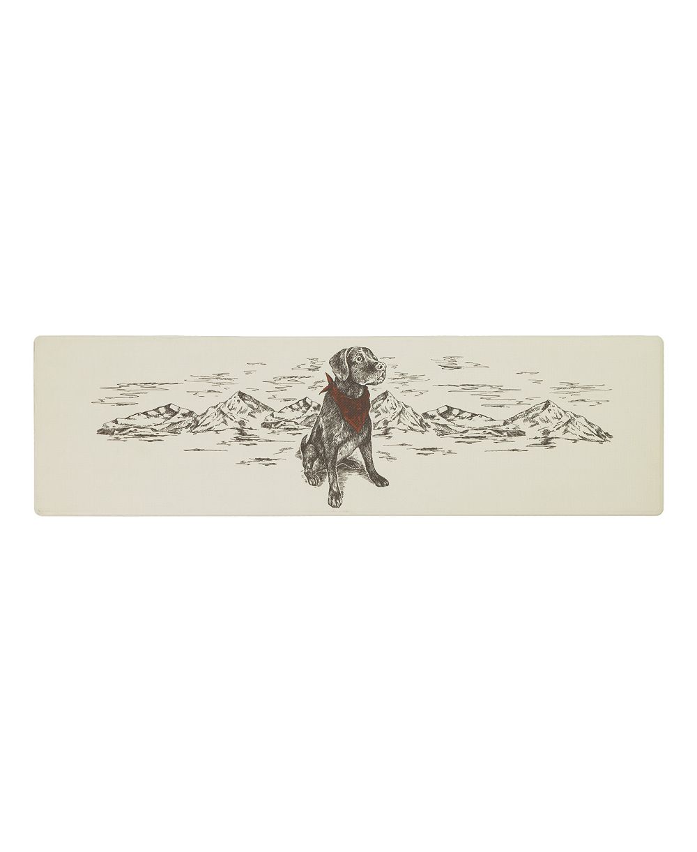 Противоскользящий кухонный коврик Eddie Bauer Man's Best Friend, 17,5" x 60"