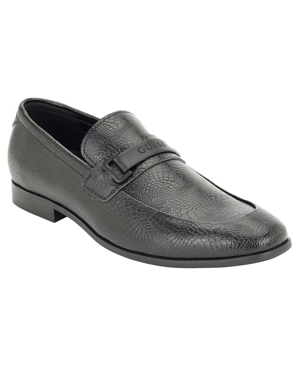GUESS Men's Vadrana Embossed-Finish Loafers