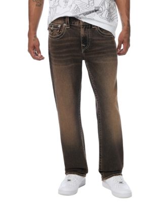 True Religion Men's Ricky Flap Straight-Leg Jeans