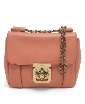 Pre-Owned Chloe women's Drew Medium Pebbled Leather Shoulder Bag