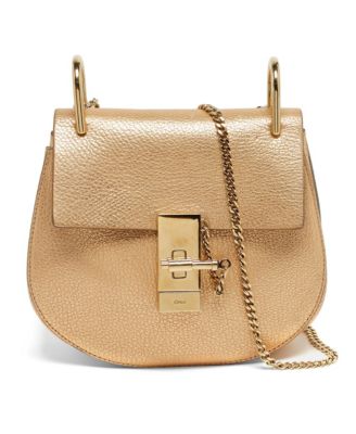 Pre-Owned Chloe женская сумка через плечу Drew среднего размера из перфорированной кожи