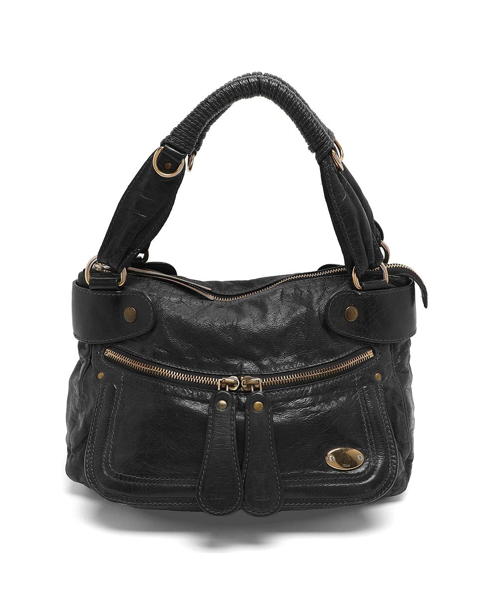 Pre-Owned Chloe Women's  Bay Large Leather Hobo Bag