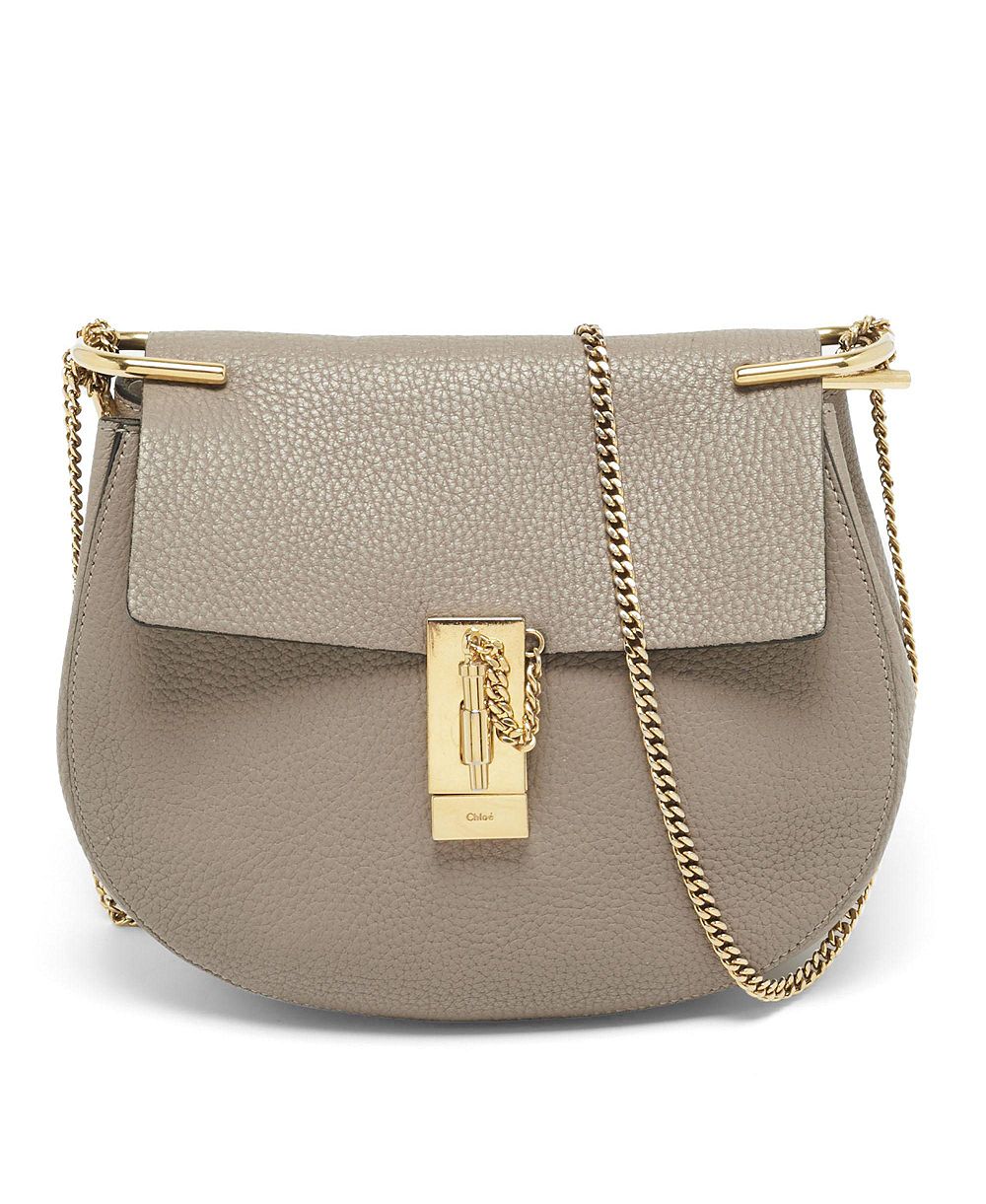 Б/у женская сумка Chloe Drew Medium из зернистой кожи
