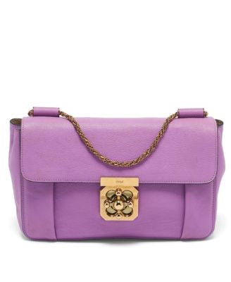 Pre-Owned Chloe женская сумка через плечу Drew среднего размера из перфорированной кожи