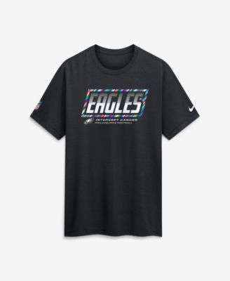 Мужская черная футболка Nike Philadelphia Eagles 2026 NFL Cruical Catch Sideline Dri-Fit