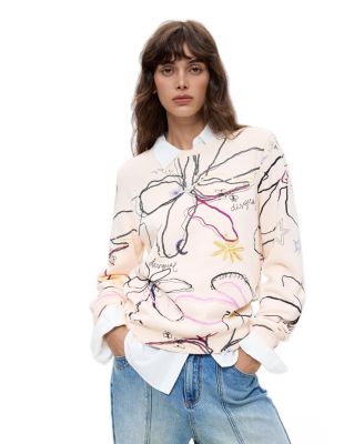 Desigual Women's Floral print sweatshirt