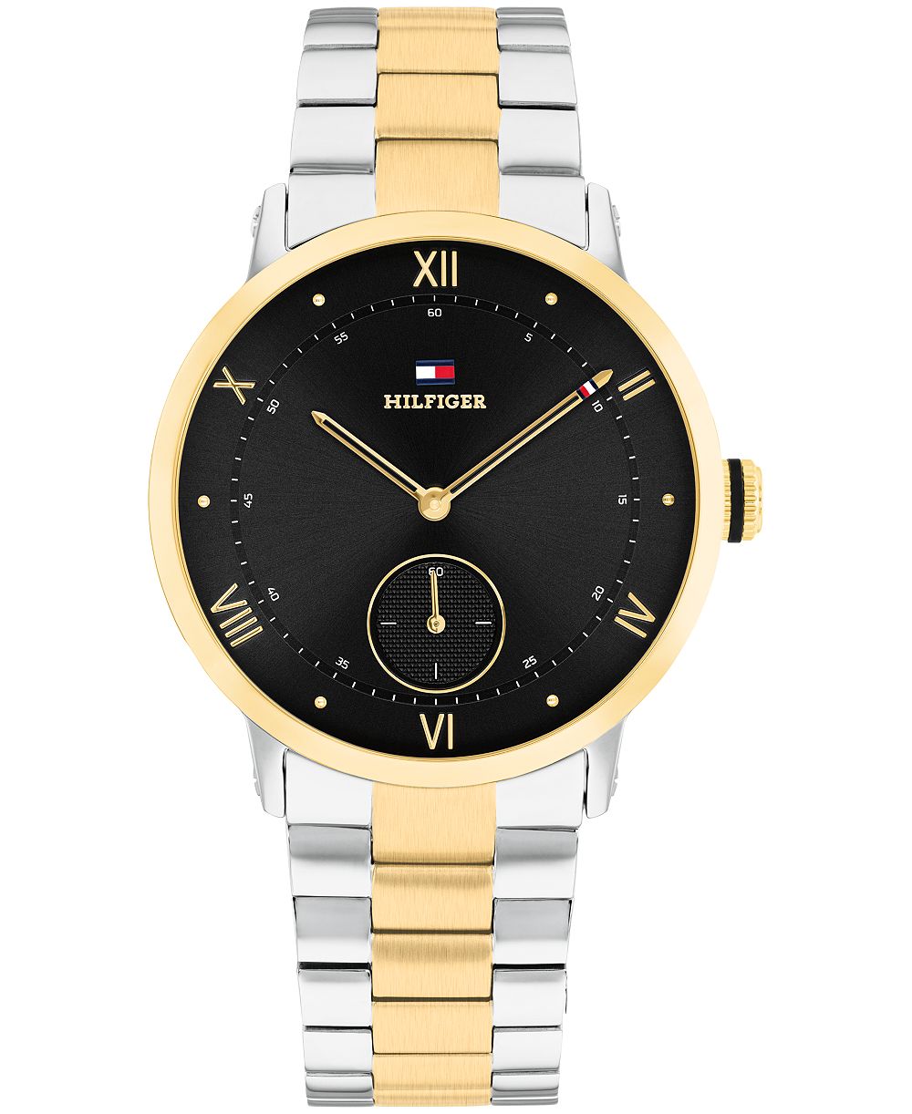 Tommy Hilfiger Men's Quartz Th-Oxford Two-Tone Stainless Steel Bracelet Watch 38mm