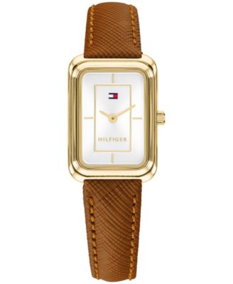 Tommy Hilfiger женские кварцевые часы Daisy с бежевым кожаным ремешком, 20,5 мм