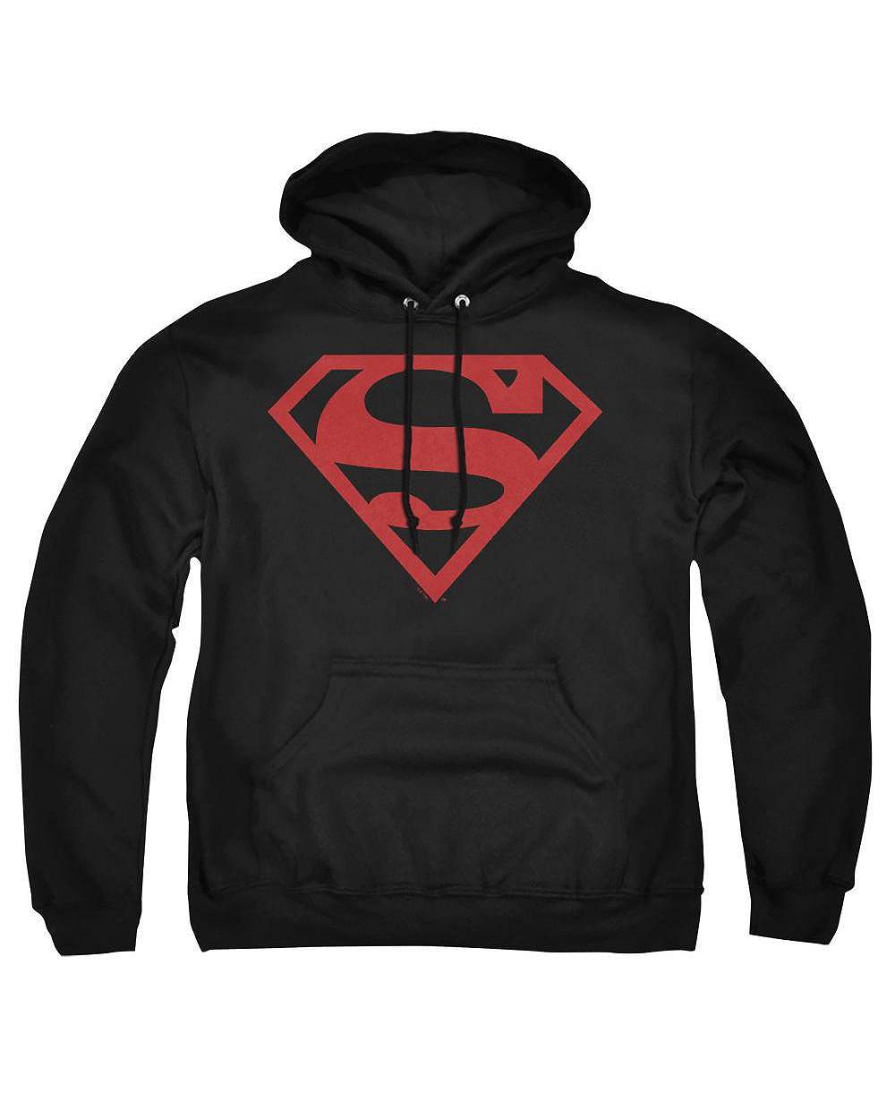 Мужское худи Superman с длинным рукавом и графическим принтом щита