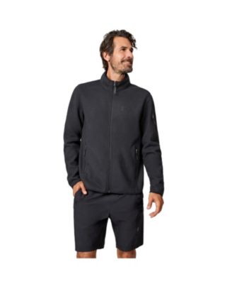 Free Country Men's Cliffside Pique Fleece Lightweight Stand Collar Jacket