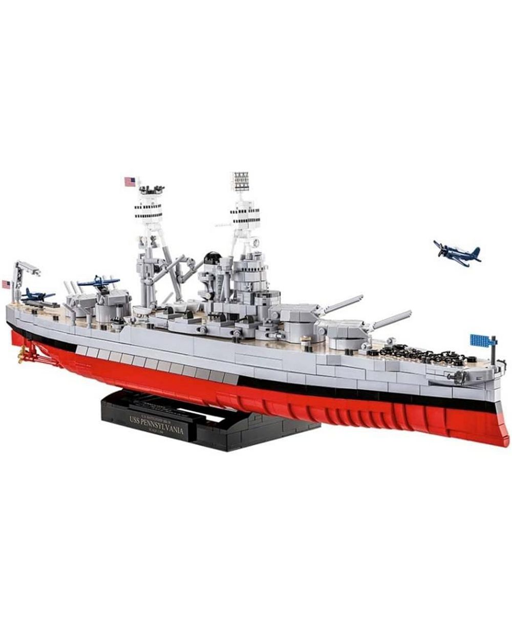 COBI Историческая коллекция Вторая мировая война USS Pennsylvania & USS Arizona Издание для руководителей, набор для строительства из более чем 2000 деталей, возраст 10+