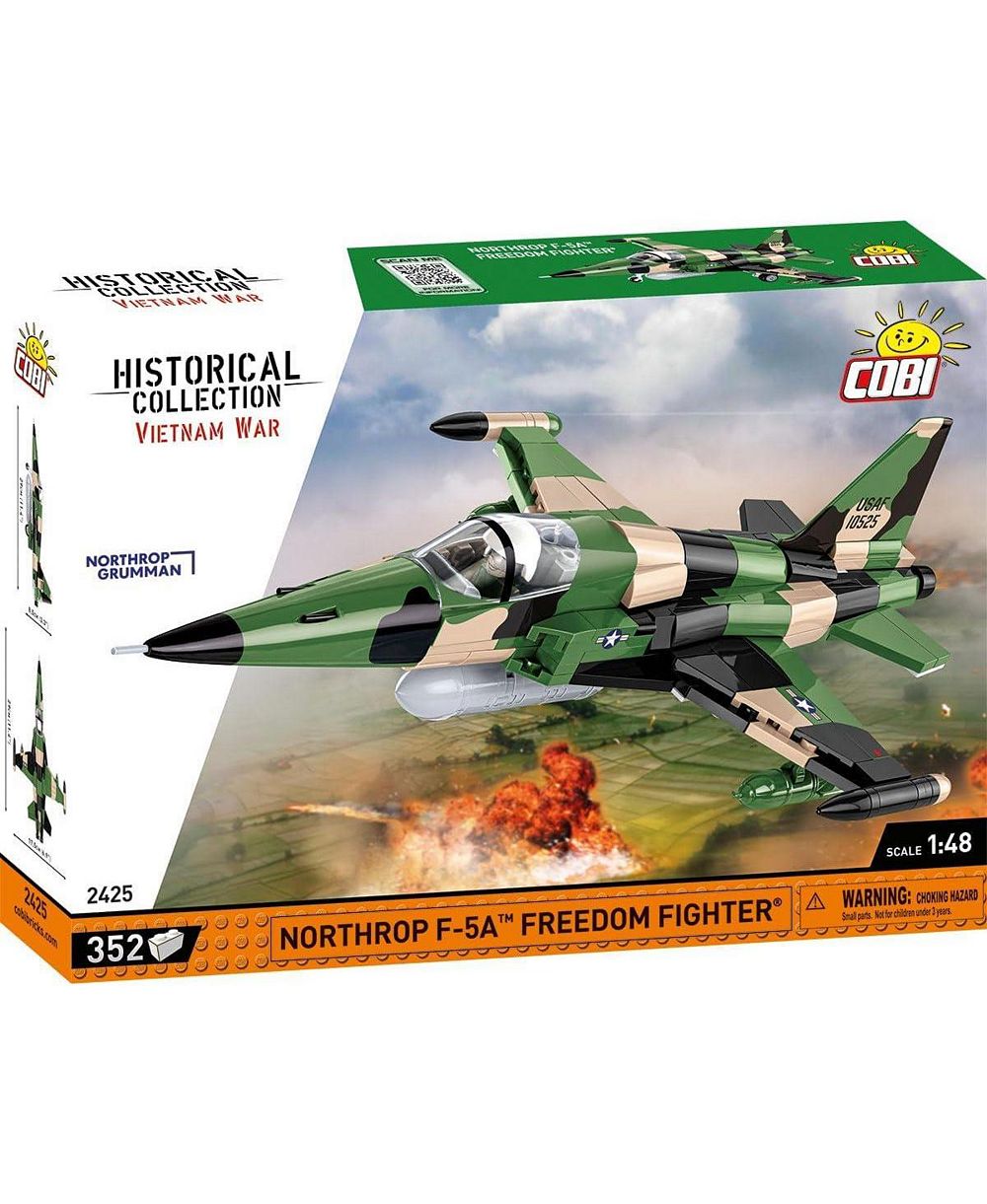 Историческая коллекция COBI: набор из 352 деталей «Самолет-истребитель Northrop F-5A Freedom Fighter», возраст 6+