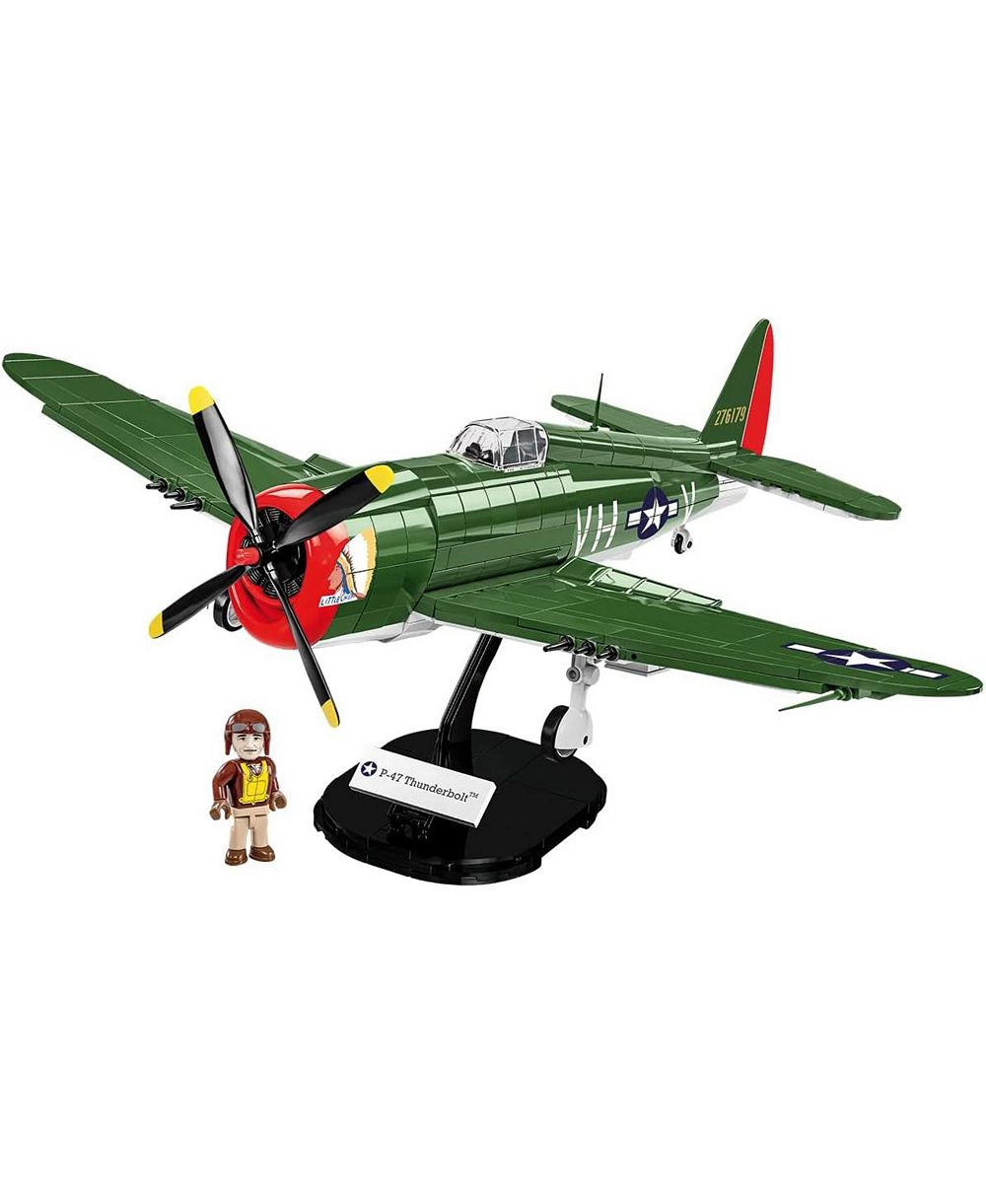 COBI Набор для строительства P-47 Thunderbolt, Вторая мировая война, 477 деталей, для детей от 8 лет