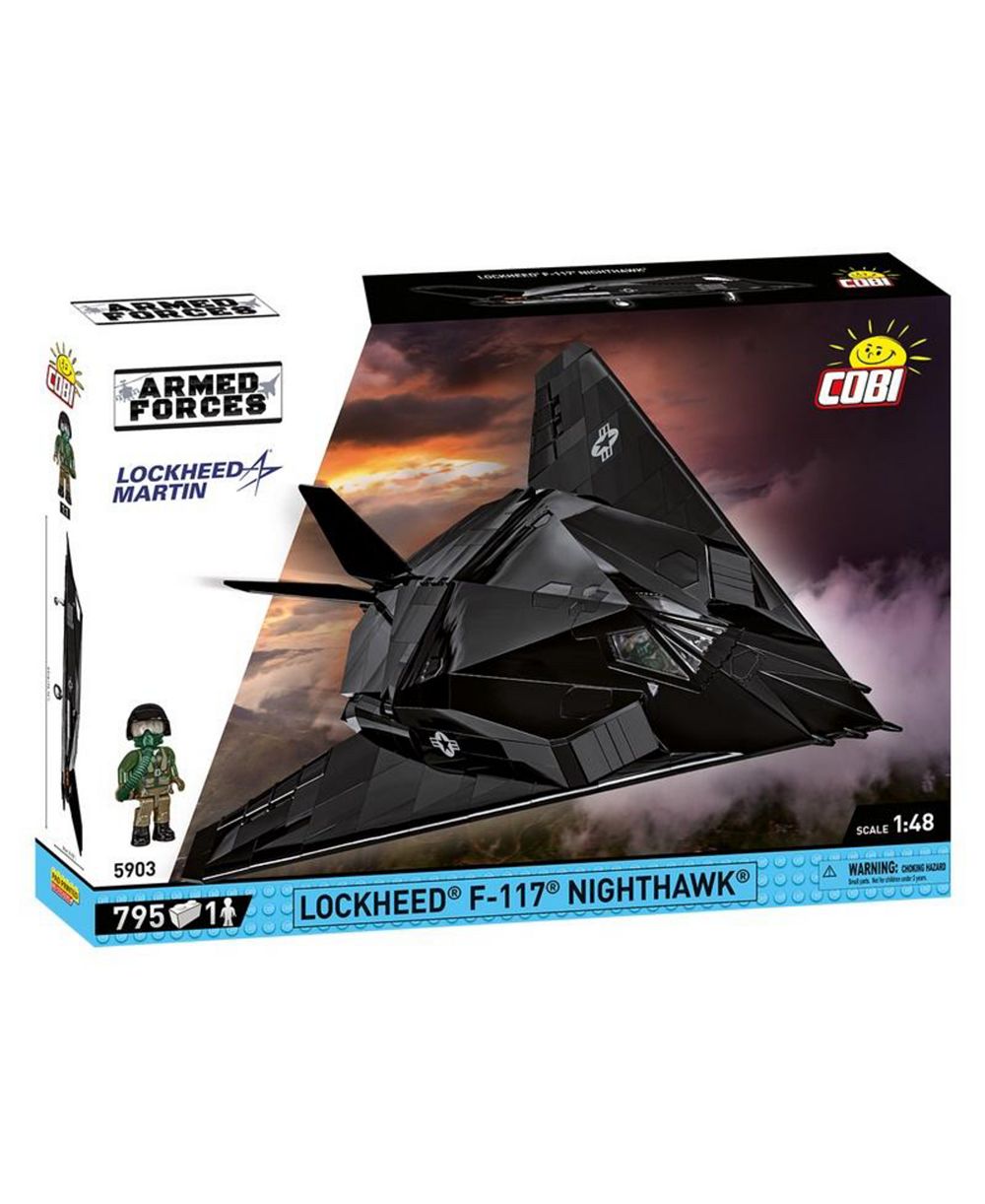 COBI набор для строительства 795 деталей, самолет F-117 Nighthawk, для детей от 9 лет