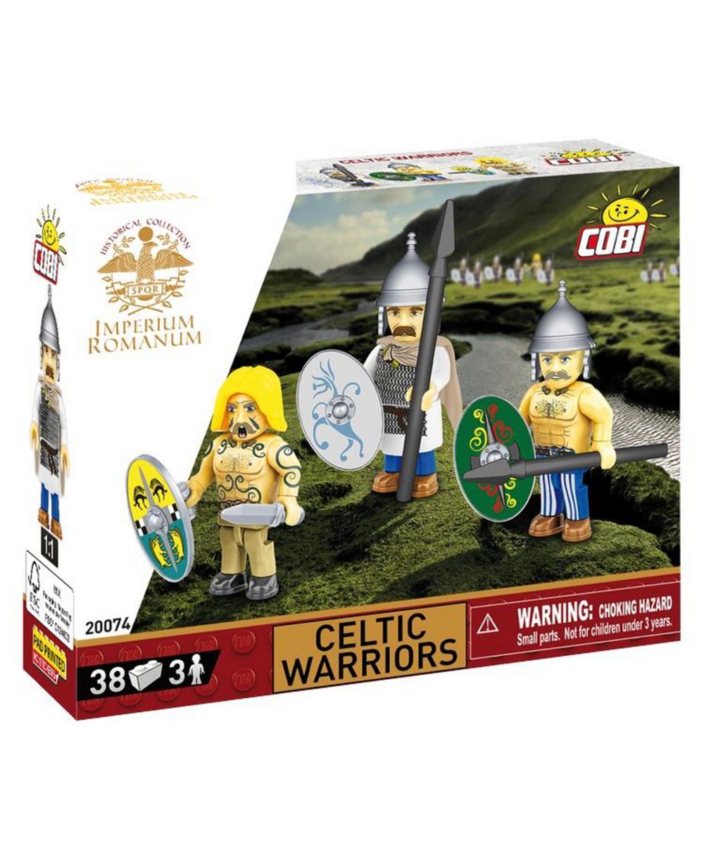 COBI Набор для строительства Celtic Warriors из коллекции Imperium Romanum, 38 деталей, возраст 5+