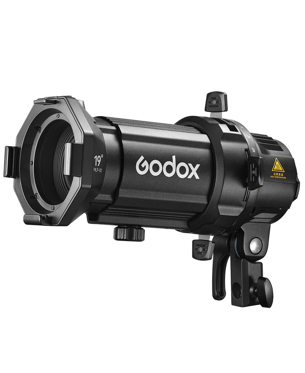 Godox MLP Series 19 Degree Interchangeable Lens Projection Attachment Compatible with ML30 and ML60 LED Lights