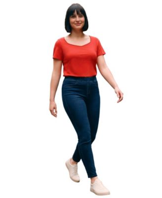 AVENUE Women's Gabrielle Knit Denim Legging