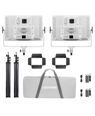Godox Litemons LP1200Bi двухцветный светодиодный комплект из 2 панелей 120 Вт