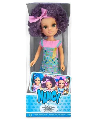 Nancy Curly Power Curly Hair Fashion Doll, Ages 3+