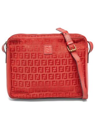 Б/у женская сумка Fendi из лакированной ткани