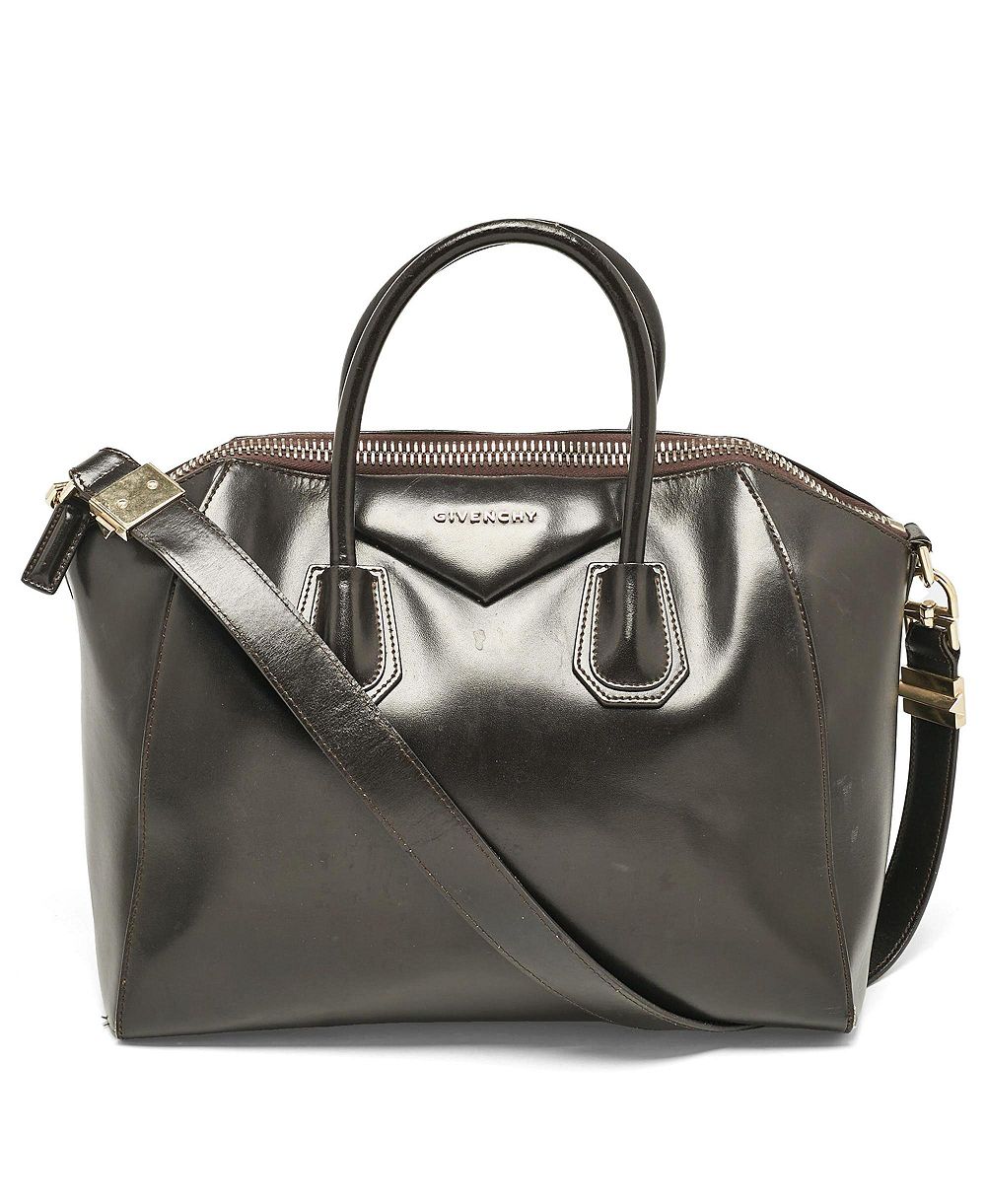 Pre-Owned Givenchy Antigona Medium Leather Satchel