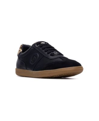 XTI Women's Leather Lace-Up Carmela Collection Sneakers
